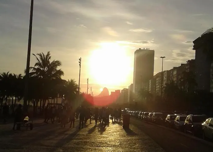 Copacabana Uma Quadra Da Praia Rio de Janeiro